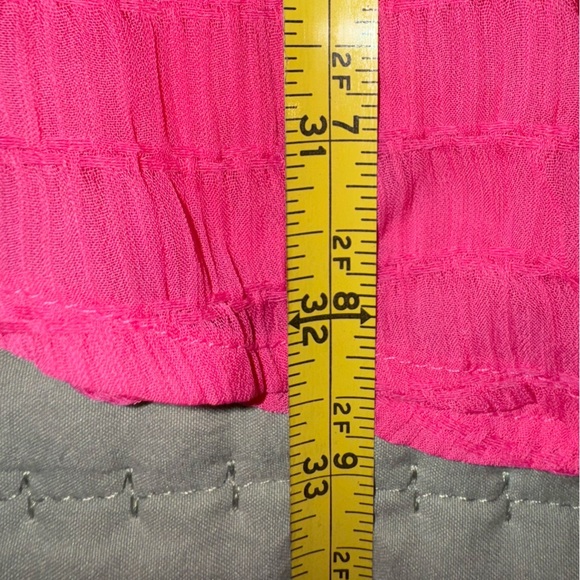 Free People Love Life Sheer Buttondown top SZ oversized large. (Can fit XL) EUC - Picture 5 of 10